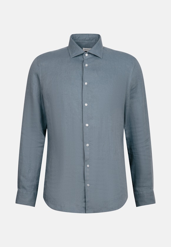 Slim Business Hemd Uni in Grün |  Seidensticker Onlineshop