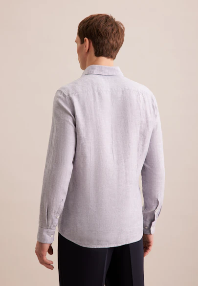 Slim Business Hemd Uni in Grau |  Seidensticker Onlineshop