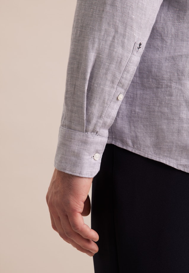 Slim Business Hemd Uni in Grau |  Seidensticker Onlineshop