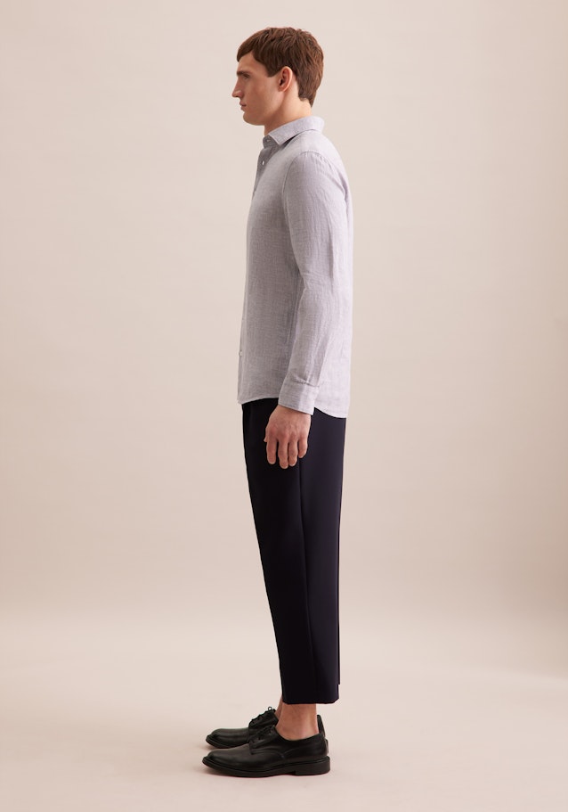 Slim Business Hemd Uni in Grau | Seidensticker Onlineshop