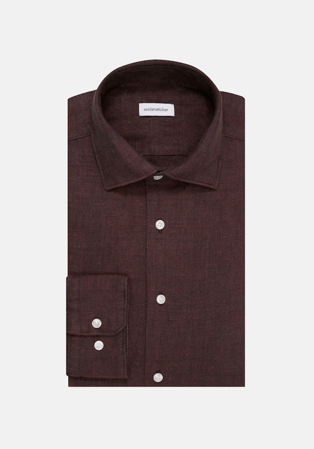 Slim Business Hemd Uni in Braun | Seidensticker Onlineshop