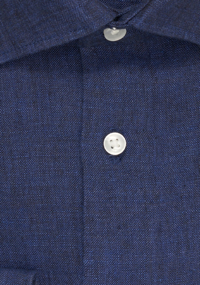 Slim Business Hemd Uni in Mittelblau | Seidensticker Onlineshop
