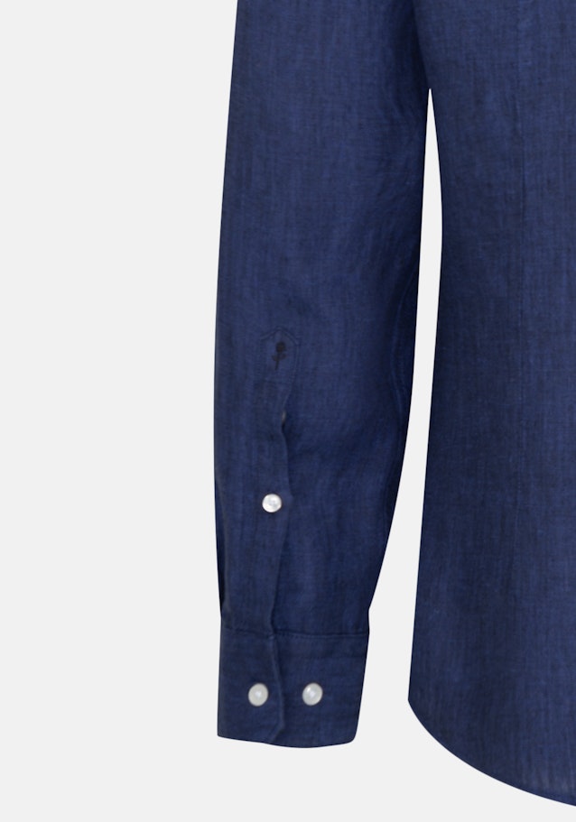 Slim Business Hemd Uni in Mittelblau | Seidensticker Onlineshop