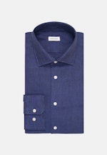 Slim Business Hemd Uni in Mittelblau |  Seidensticker Onlineshop
