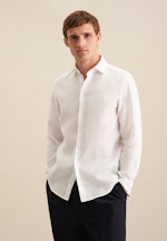 Slim Business Hemd Uni in Weiß |  Seidensticker Onlineshop