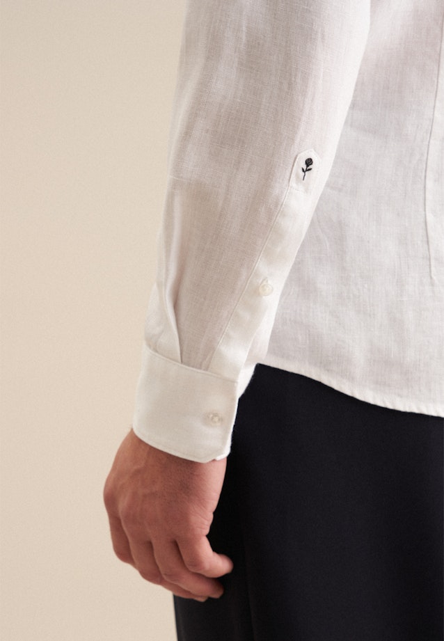 Slim Business Hemd Uni in Weiß |  Seidensticker Onlineshop