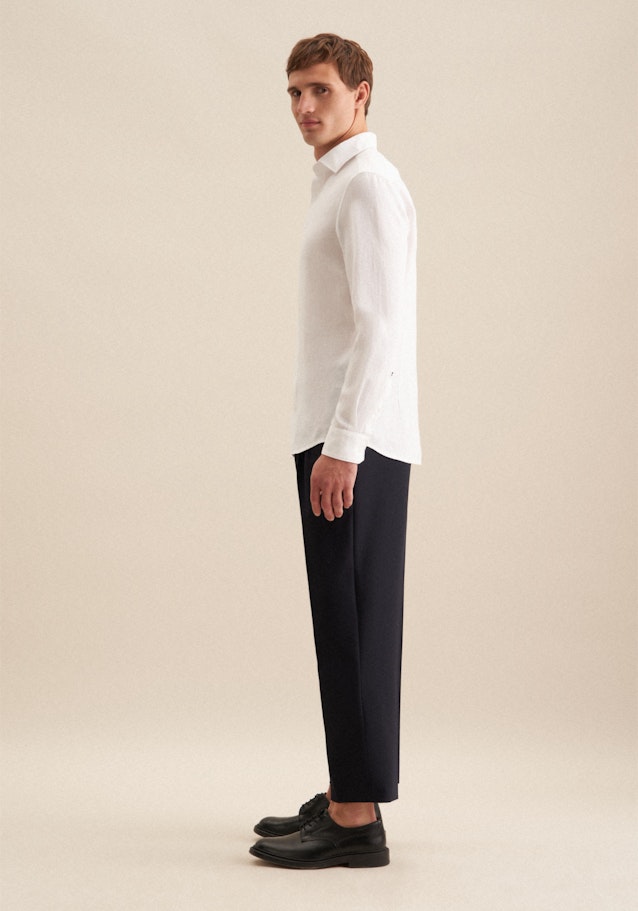 Slim Business Hemd Uni in Weiß | Seidensticker Onlineshop