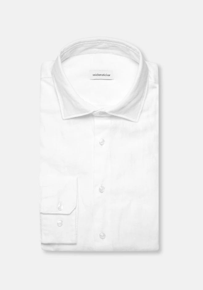 Slim Chemise d'affaires Uni dans Blanc | Boutique en ligne Seidensticker
