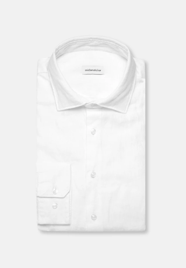 Slim Chemise d'affaires Uni in Blanc |  Seidensticker Onlineshop