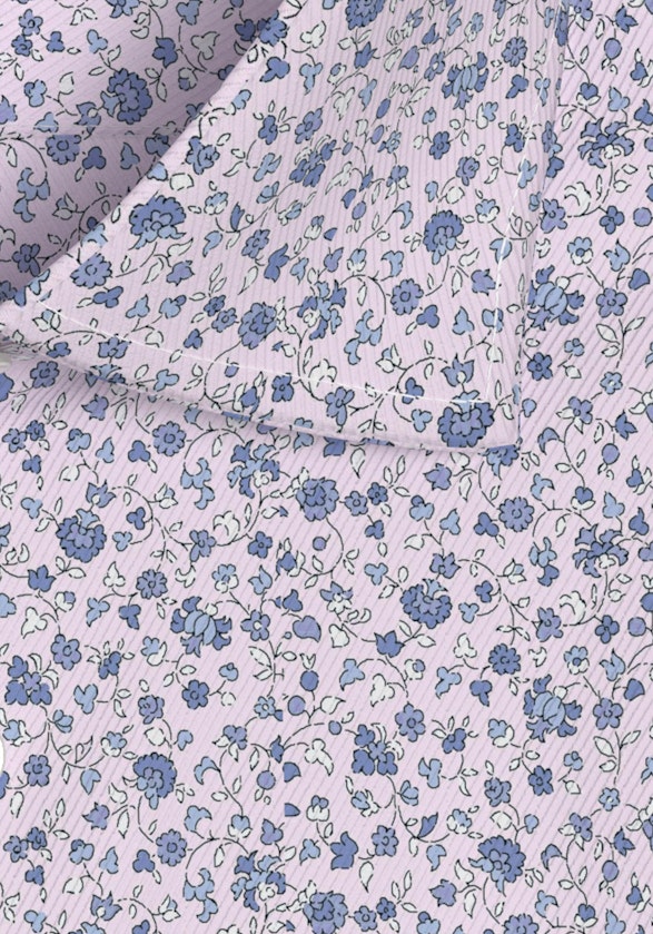 Regular Business Hemd Druck in Rosa/Pink | Seidensticker Onlineshop