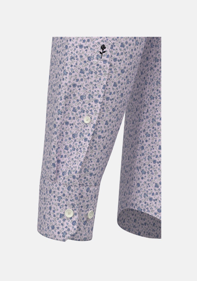 Regular Business Hemd Druck in Rosa/Pink | Seidensticker Onlineshop
