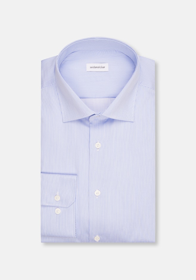 Regular Chemise d'affaires rayures dans Bleu Clair | Boutique en ligne Seidensticker