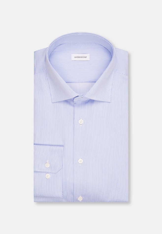 Regular Business shirt Stripe in Light Blue | Seidensticker online shop