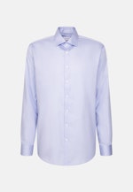 Regular Chemise d'affaires rayures in Bleu Clair |  Seidensticker Onlineshop