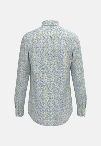 Regular Business shirt Print in Yellow |  Seidensticker Onlineshop
