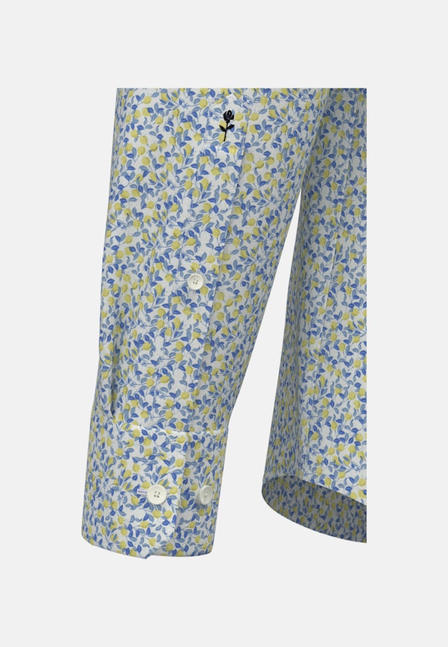 Regular Business shirt Print in Yellow |  Seidensticker Onlineshop