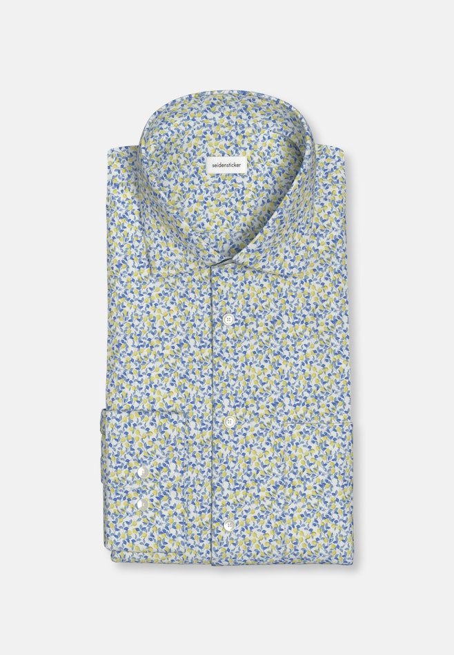 Regular Chemise d'affaires Imprimé dans Jaune | Boutique en ligne Seidensticker