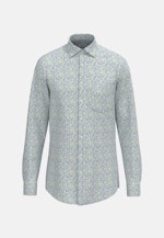 Regular Business shirt Print in Yellow |  Seidensticker Onlineshop