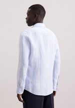 Slim Business Hemd Streifen in Hellblau |  Seidensticker Onlineshop