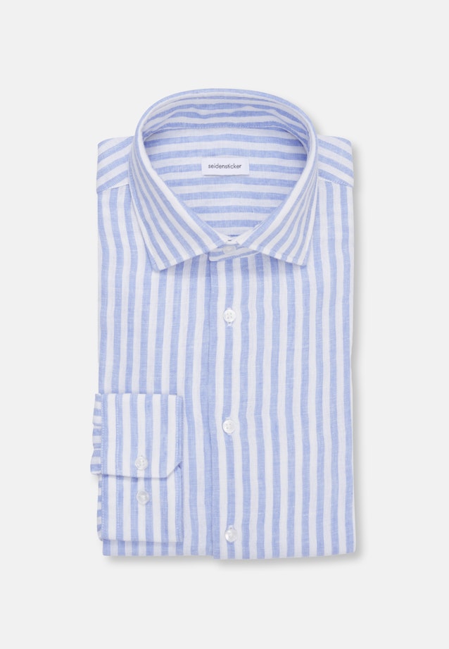 Slim Business Hemd Streifen in Hellblau |  Seidensticker Onlineshop