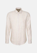 Slim Business Hemd Streifen in Beige |  Seidensticker Onlineshop