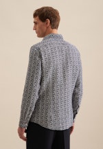 Slim Business Hemd Floral in Dunkelblau |  Seidensticker Onlineshop