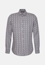 Slim Business Hemd Floral in Dunkelblau |  Seidensticker Onlineshop