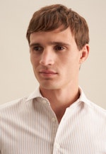 Slim Casual shirt Stripe in Beige |  Seidensticker Onlineshop