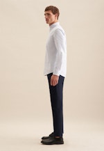 Slim Chemise décontractée Rayures in Bleu Moyen |  Seidensticker Onlineshop