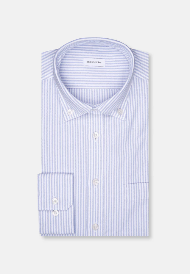 Slim Casual shirt Stripes in Light Blue |  Seidensticker Onlineshop