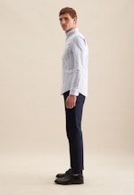 Slim Casual shirt Stripe in Light Blue |  Seidensticker Onlineshop