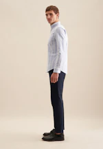 Slim Casual Hemd Streifen in Hellblau |  Seidensticker Onlineshop