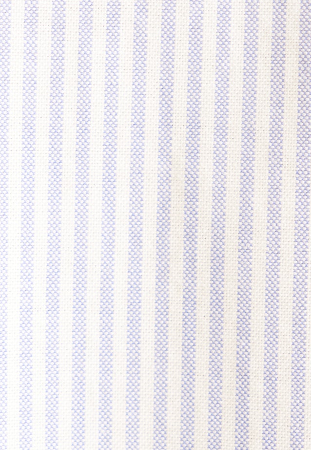 Regular Casual Hemd Gestreift in Mittelblau |  Seidensticker Onlineshop