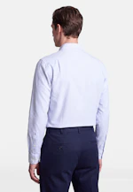 Regular Chemise décontractée Rayures in Bleu Moyen |  Seidensticker Onlineshop