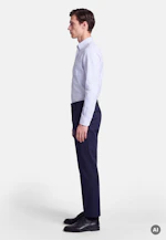 Regular Casual shirt Stripes in Mittelblau |  Seidensticker Onlineshop
