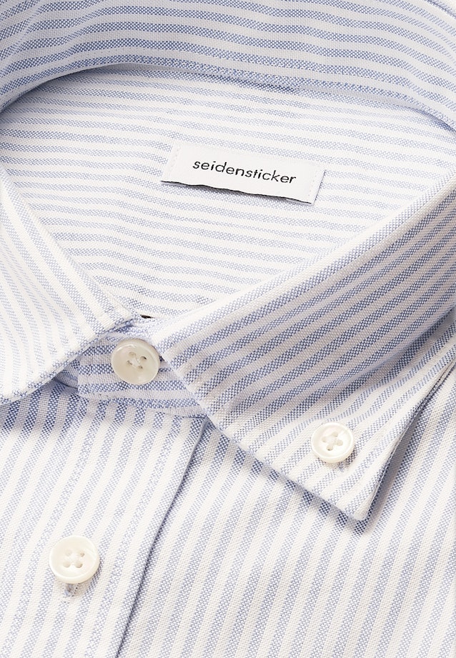 Regular Chemise décontractée Rayures in Bleu Moyen |  Seidensticker Onlineshop