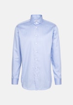 Regular Business Hemd Streifen in Hellblau |  Seidensticker Onlineshop