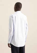 Regular Chemise d'affaires rayures in Bleu Clair |  Seidensticker Onlineshop