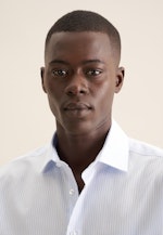 Regular Chemise d'affaires rayures in Bleu Clair |  Seidensticker Onlineshop