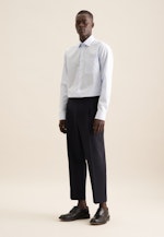 Regular Chemise d'affaires rayures in Bleu Clair |  Seidensticker Onlineshop