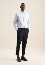 Shaped Business shirt Structure in Light Blue |  Seidensticker Onlineshop