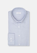 Shaped Business shirt Structure in Light Blue |  Seidensticker Onlineshop