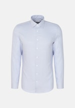 Shaped Business shirt Structure in Light Blue |  Seidensticker Onlineshop
