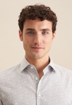 Shaped Business shirt Print in Grey |  Seidensticker Onlineshop