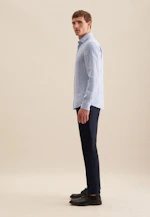 Shaped Chemise d'affaires Uni in Bleu Clair |  Seidensticker Onlineshop