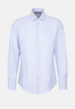 Shaped Chemise d'affaires Uni in Bleu Clair |  Seidensticker Onlineshop