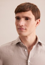 Shaped Business shirt Uni in Beige |  Seidensticker Onlineshop