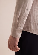 Shaped Business shirt Uni in Beige |  Seidensticker Onlineshop