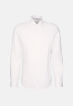 Shaped Business Hemd Uni in Weiß |  Seidensticker Onlineshop