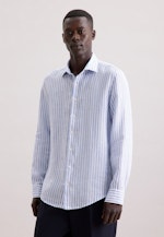 Shaped Business shirt Stripe in Light Blue |  Seidensticker Onlineshop